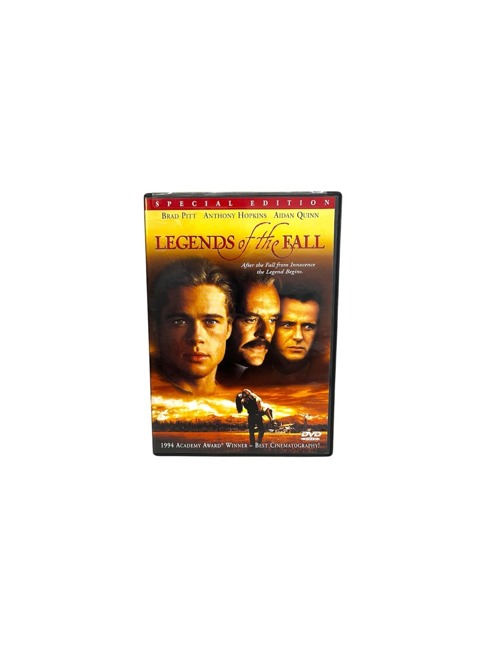 Legends of the Fall (DVD, 1994, WS) Special Edition Brad Pitt Anthony Hopkins